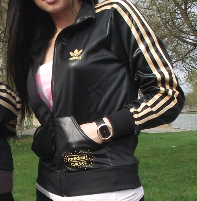 Girl with Chile jacket