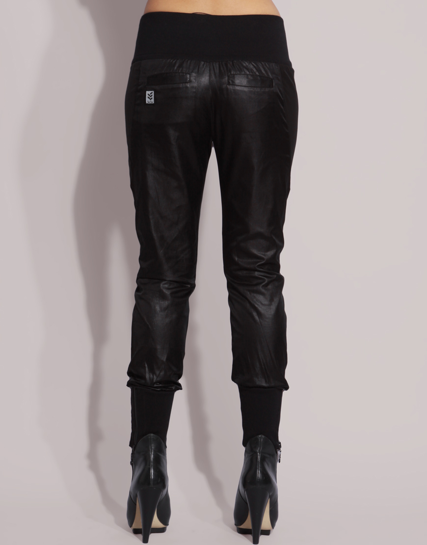 Goi Goi High Shine Track Pants