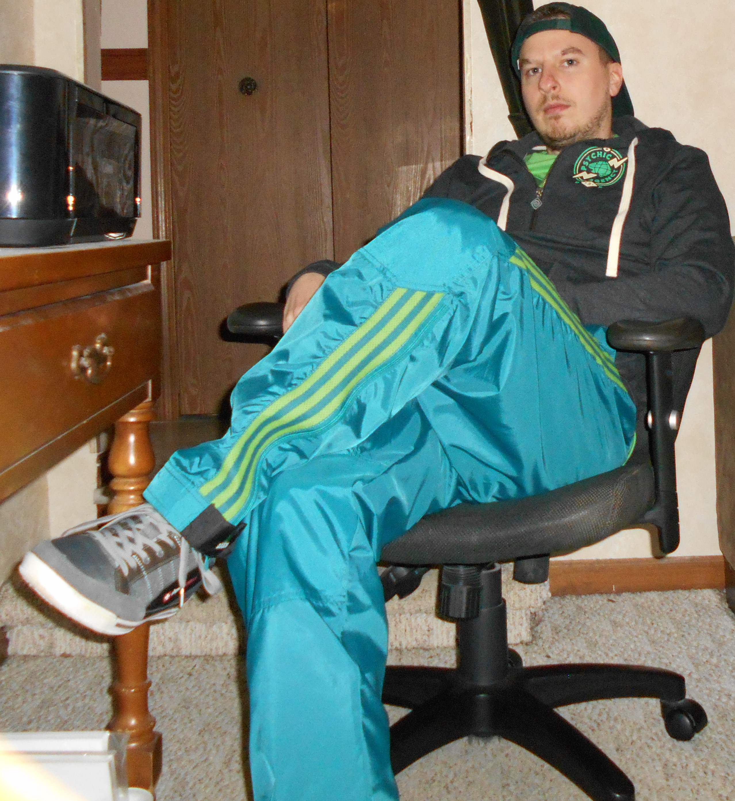 Green Adidas Pants 2
