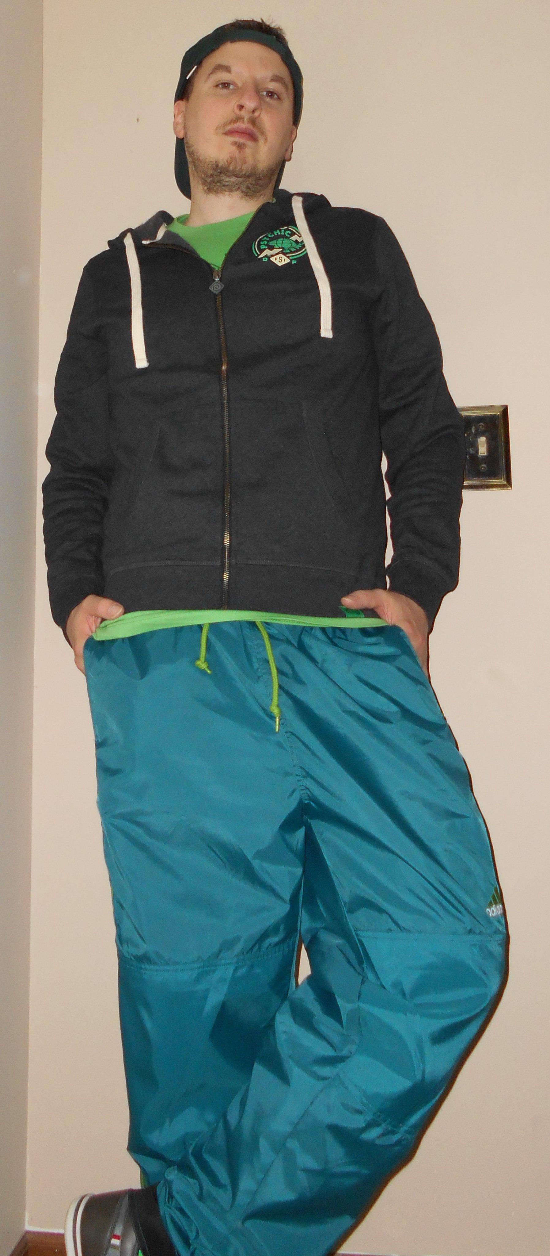 Green Adidas Pants 6
