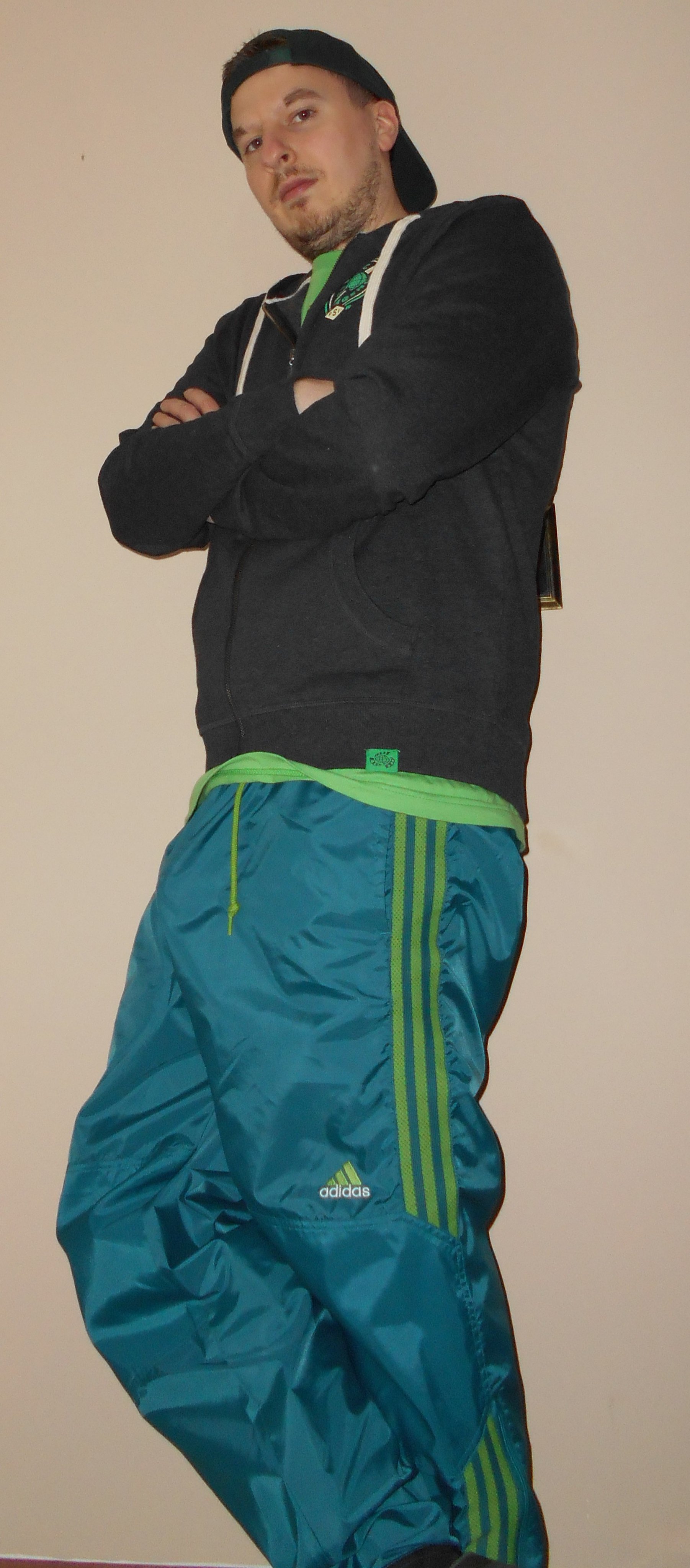 Green Adidas Pants 7