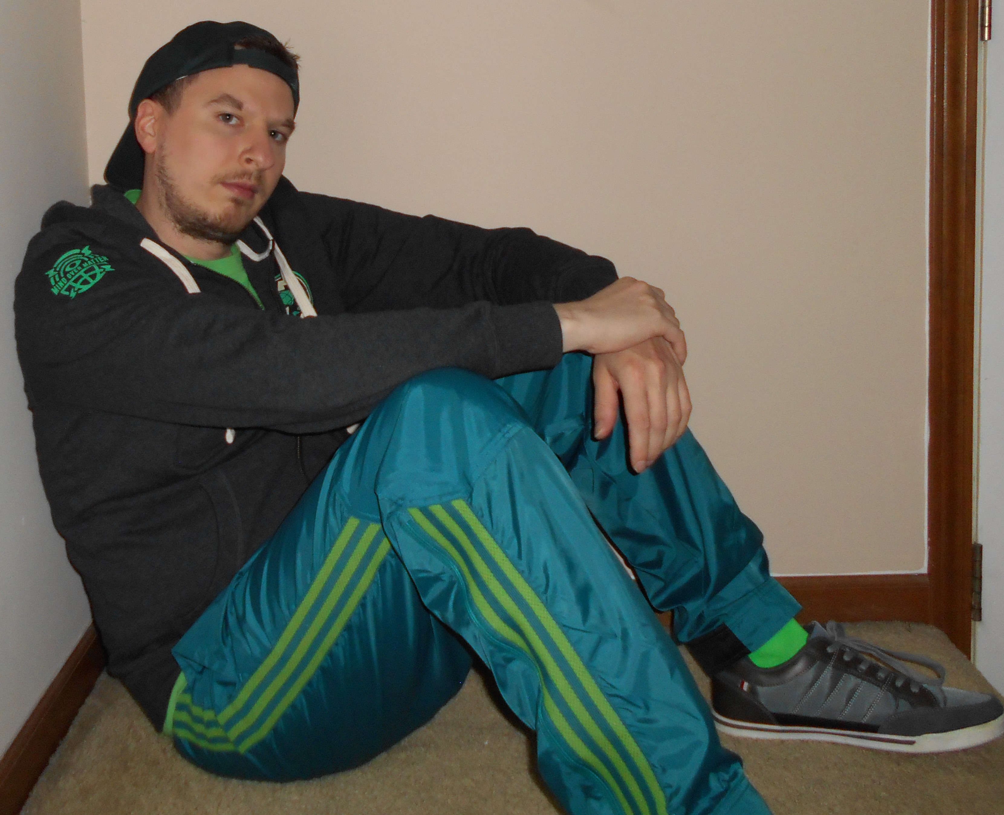 Green Adidas Pants 8