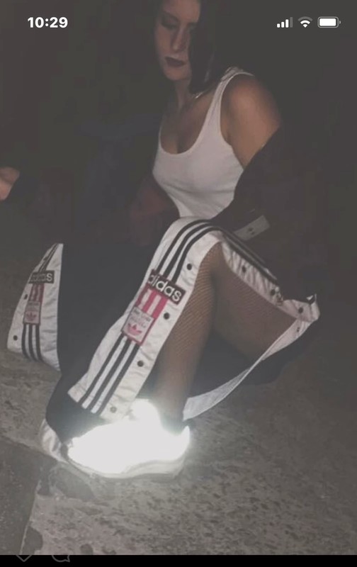 Hot Adibreak girl showing her outfit