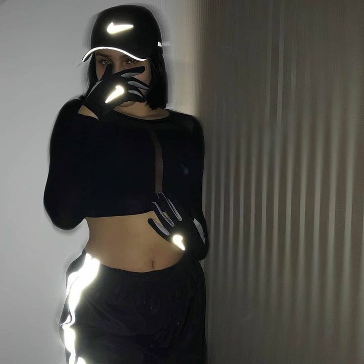 Hot girl in sporty outfit