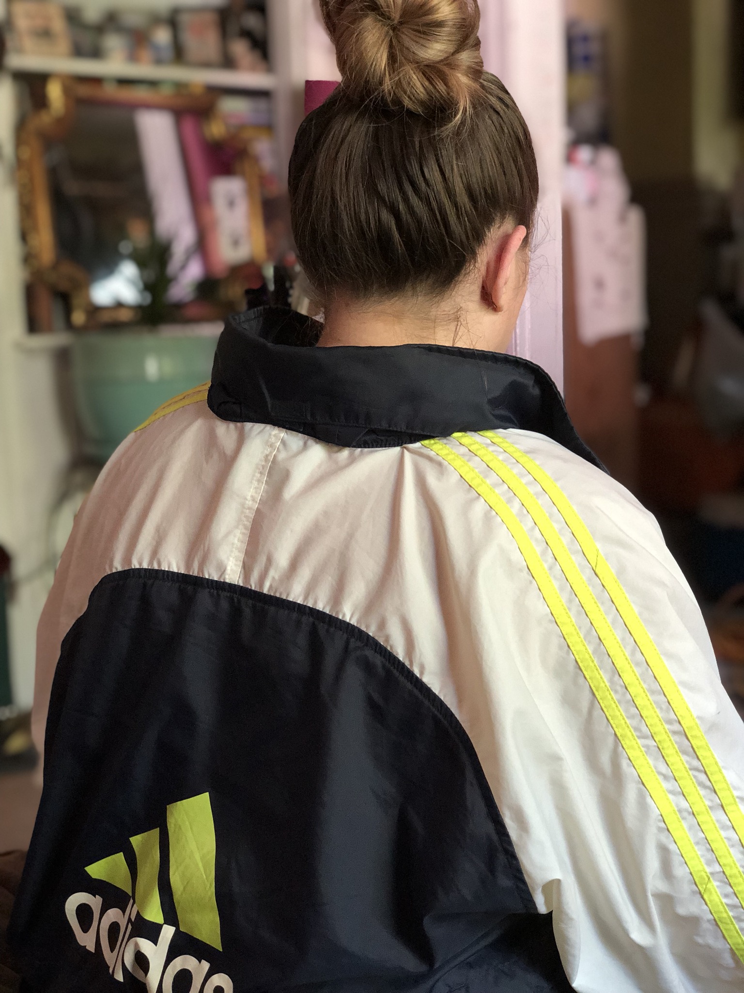 Hubby’s adidas windbreaker