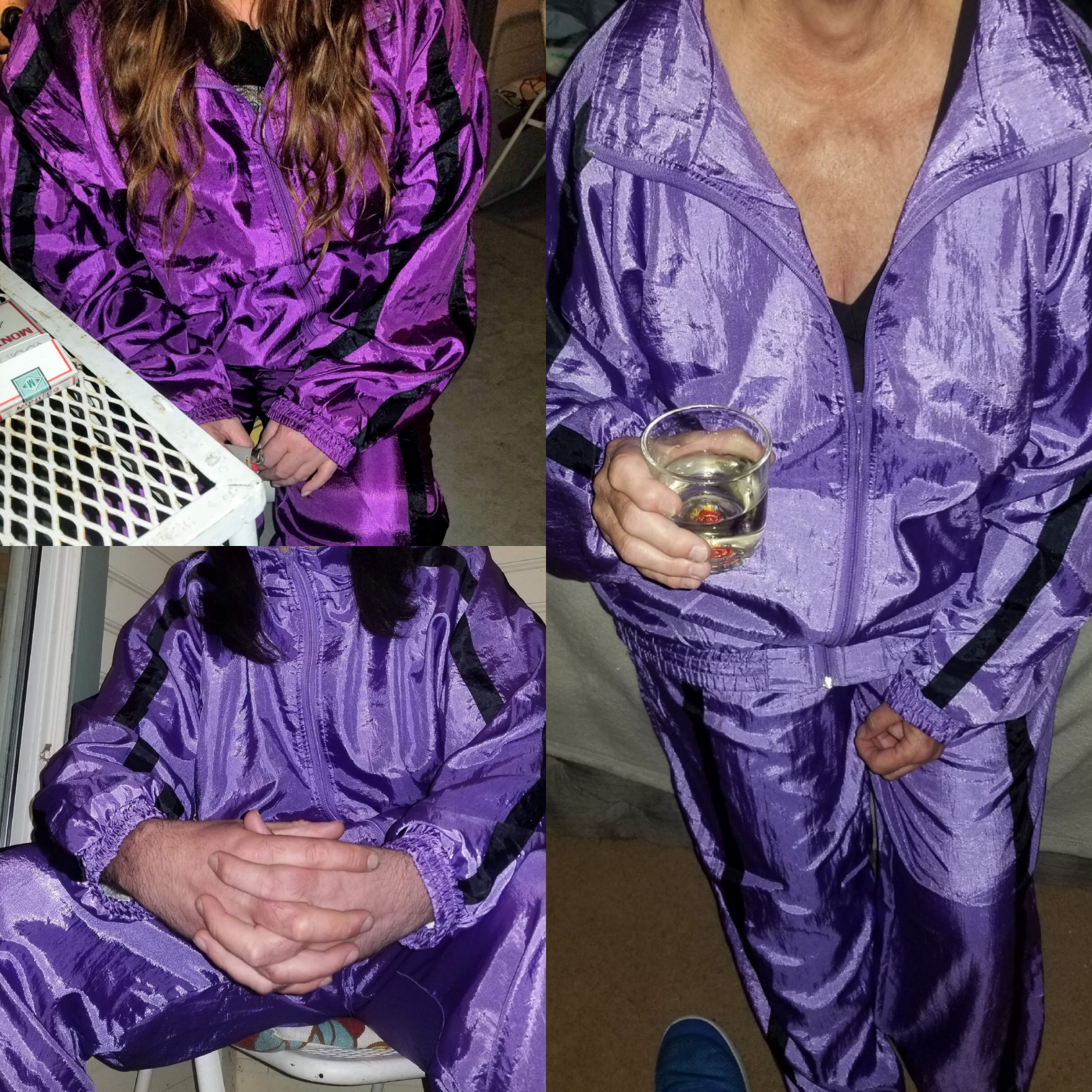 I had a shellsuit party