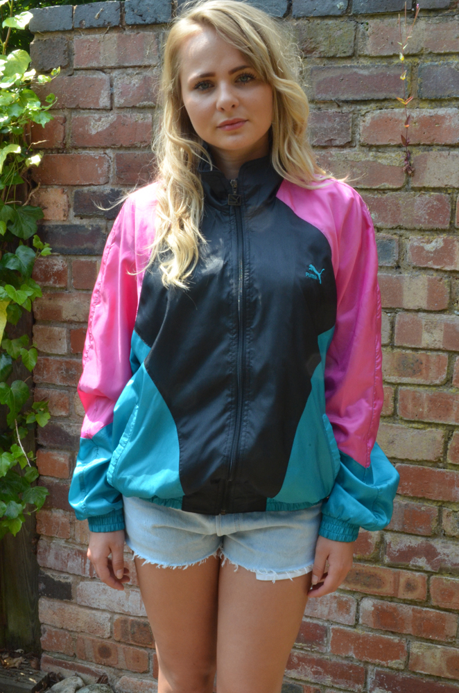 I know not Adidas but Puma windbreaker