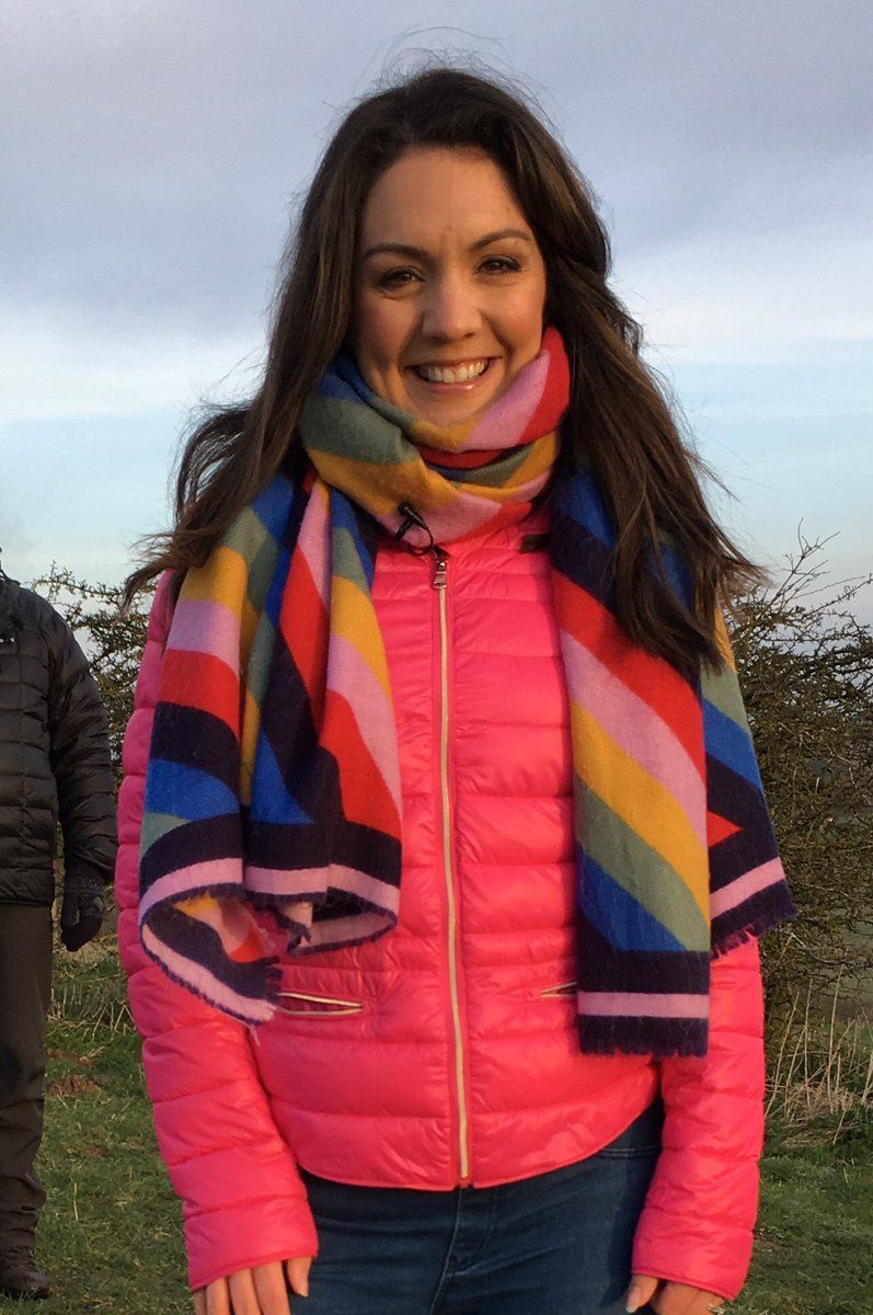 Laura Tobin pink down jacket
