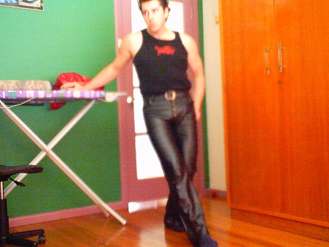 Me in my Leather pants
