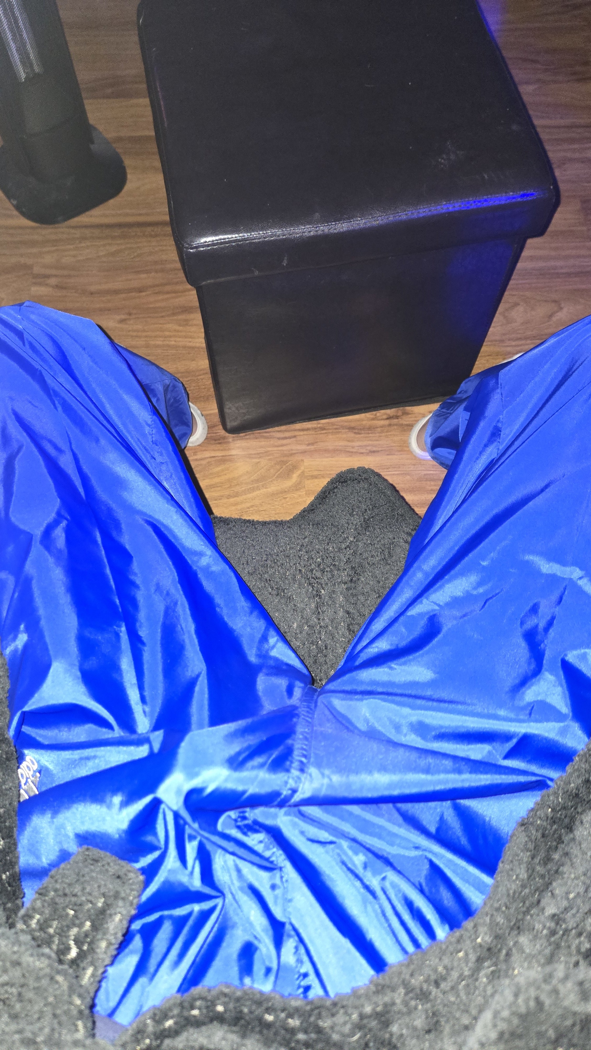 Me on my nylon pants