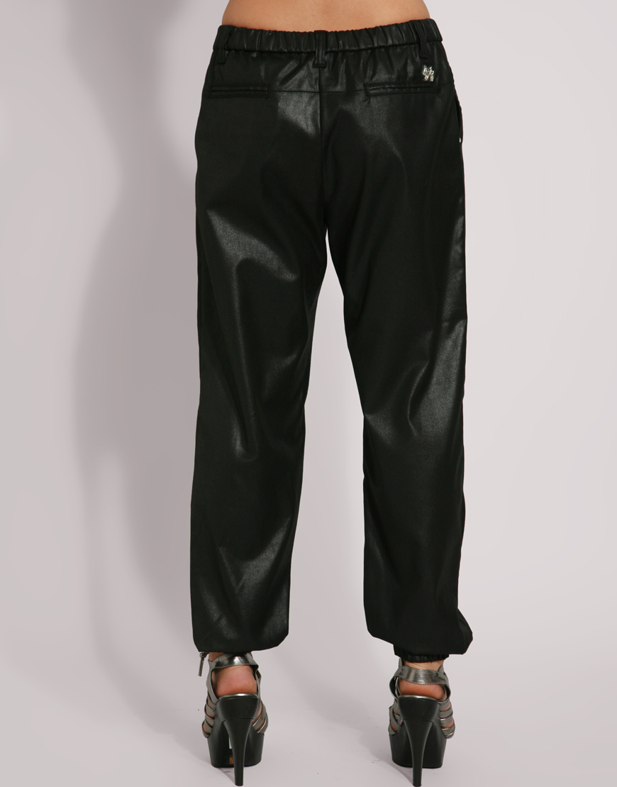 Miss Sixty High Shine Track Pants