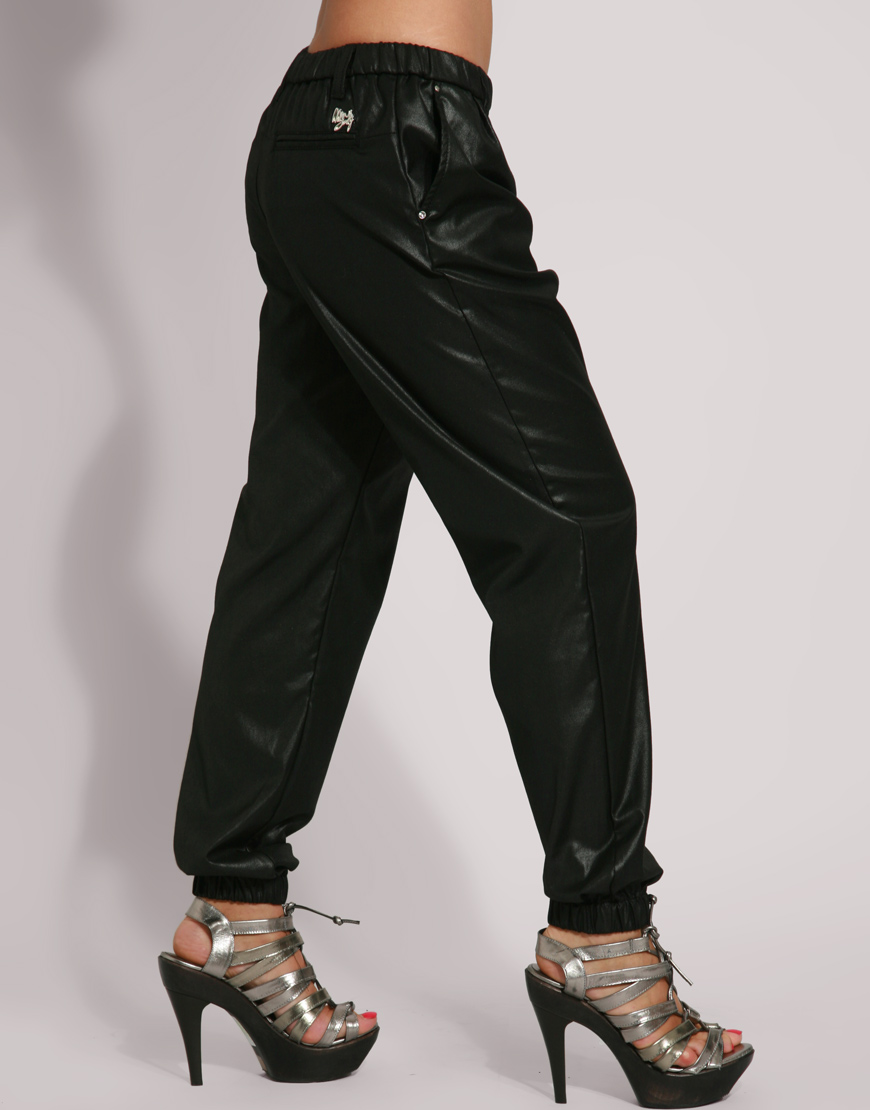 Miss Sixty High Shine Track Pants