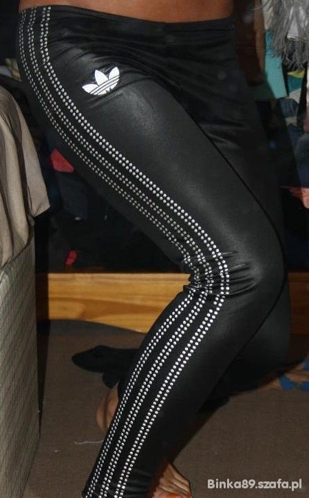 moje legginsy Z adidasa