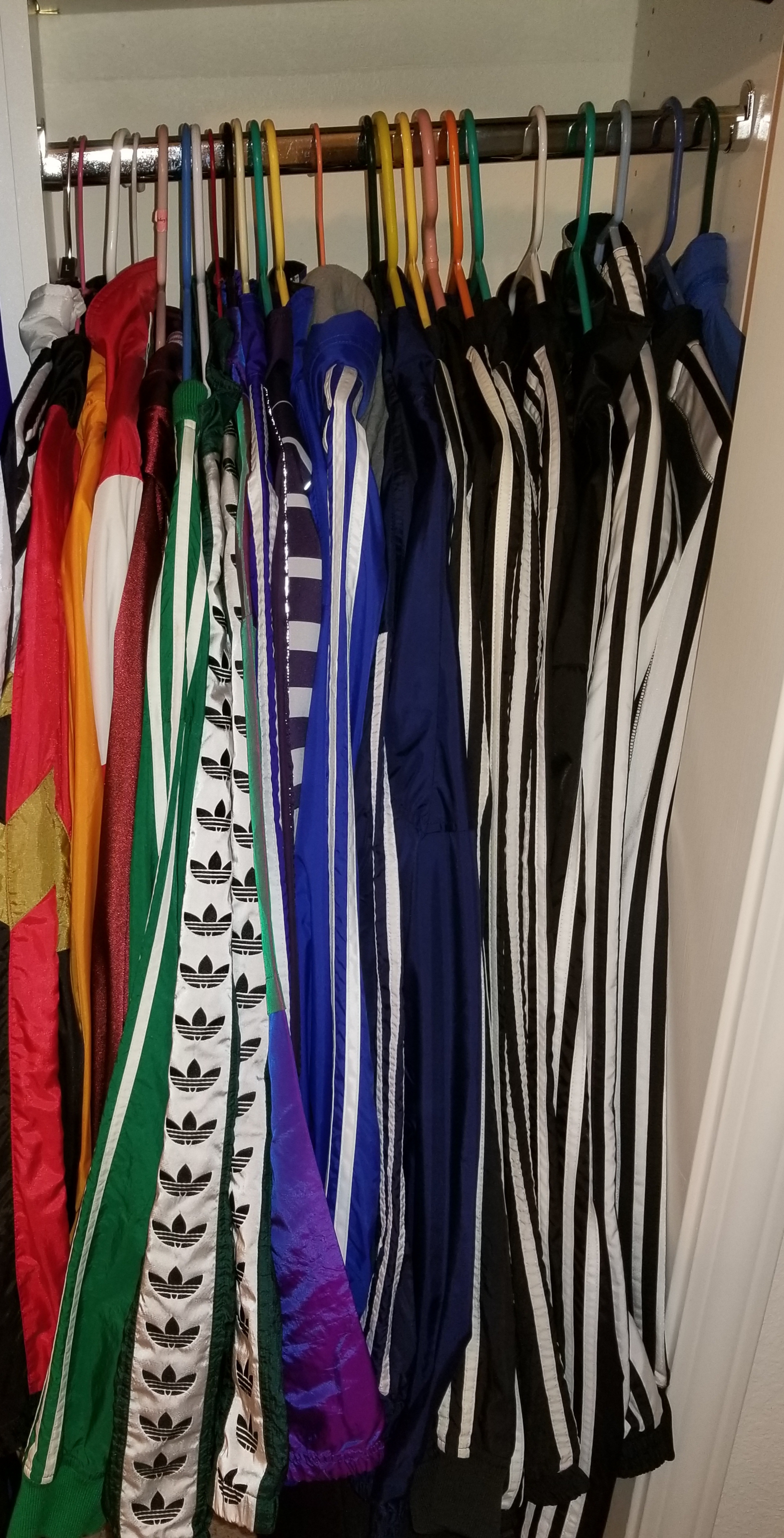 My adidas collection all suits