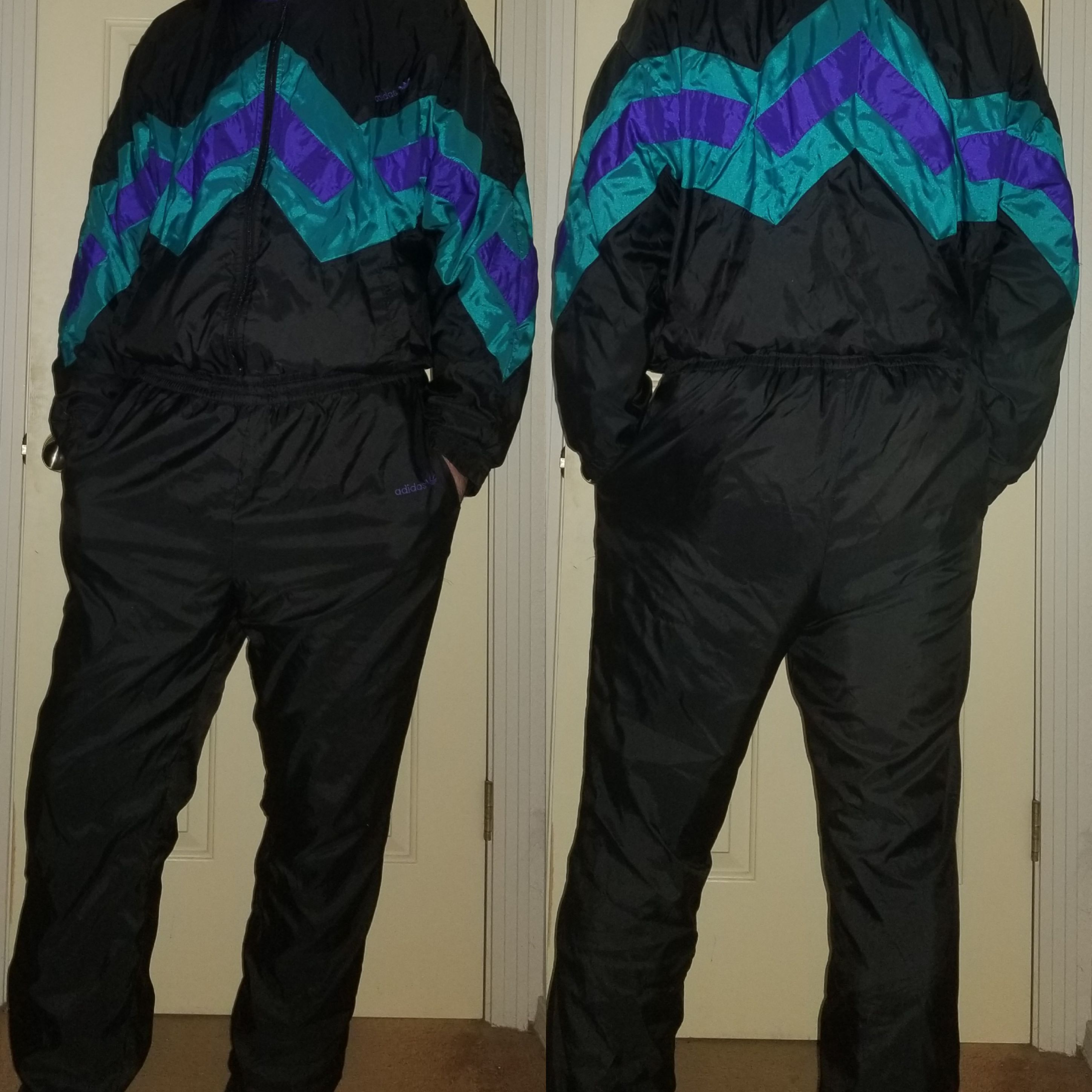 My new shiny adidas suit