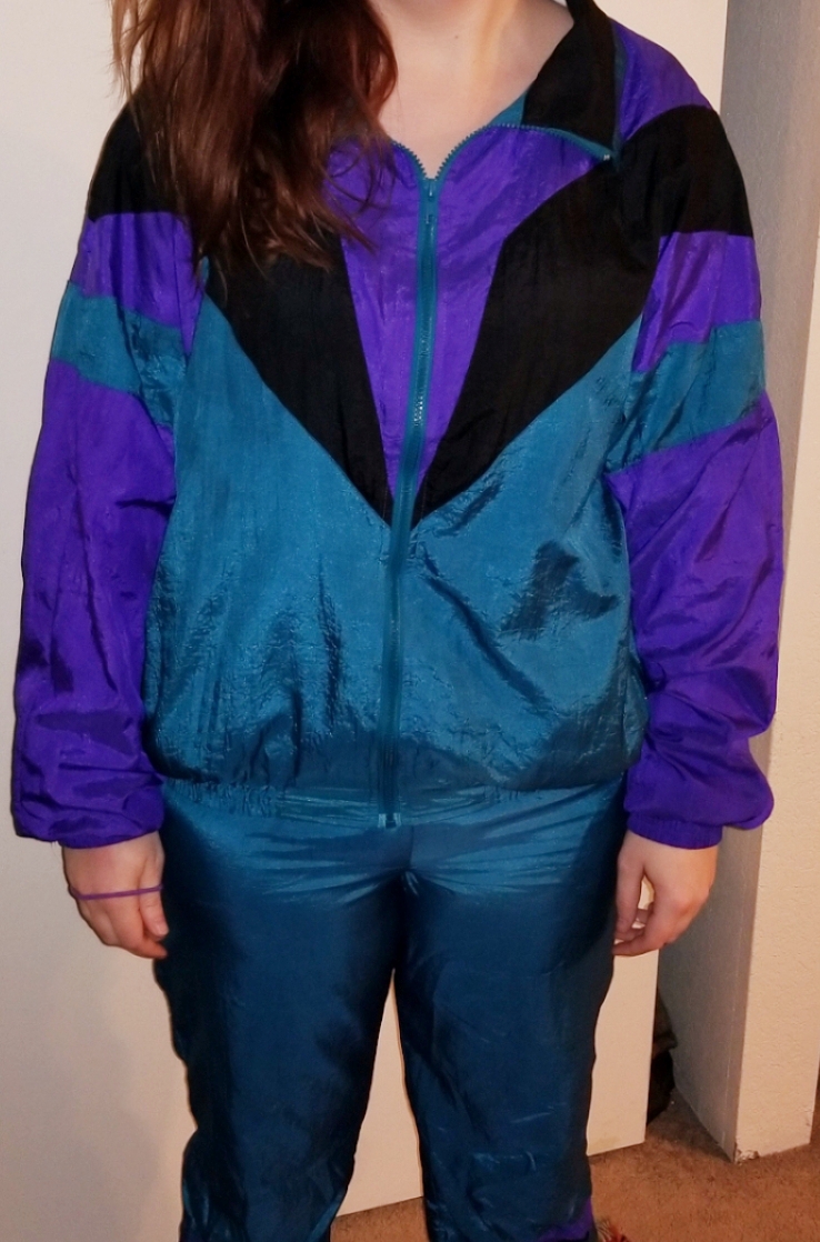 My wife dressing up for me