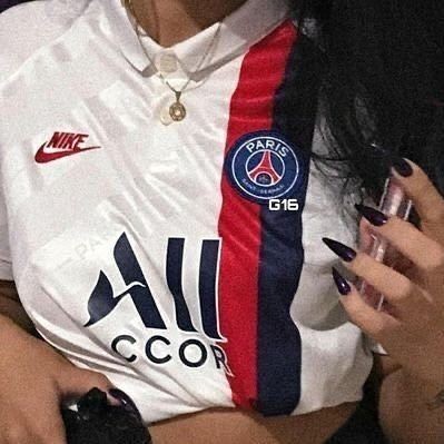 Nasty girl in shiny sport gear