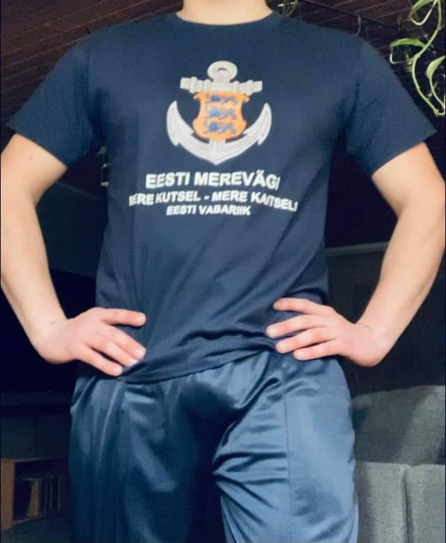 Navy Blue Silky Polyester Pants 17.01.2022