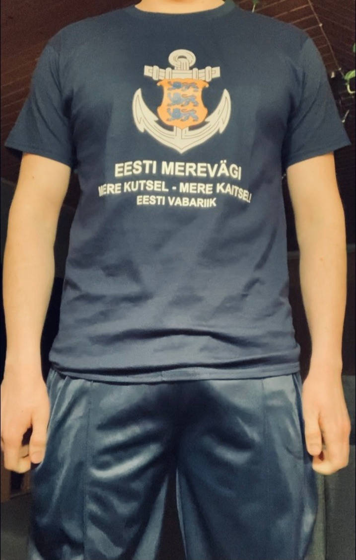 Navy Blue Silky Polyester Pants 17.01.2022