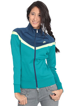 nike womens victory jacket meteor bluelt liquid lime M1