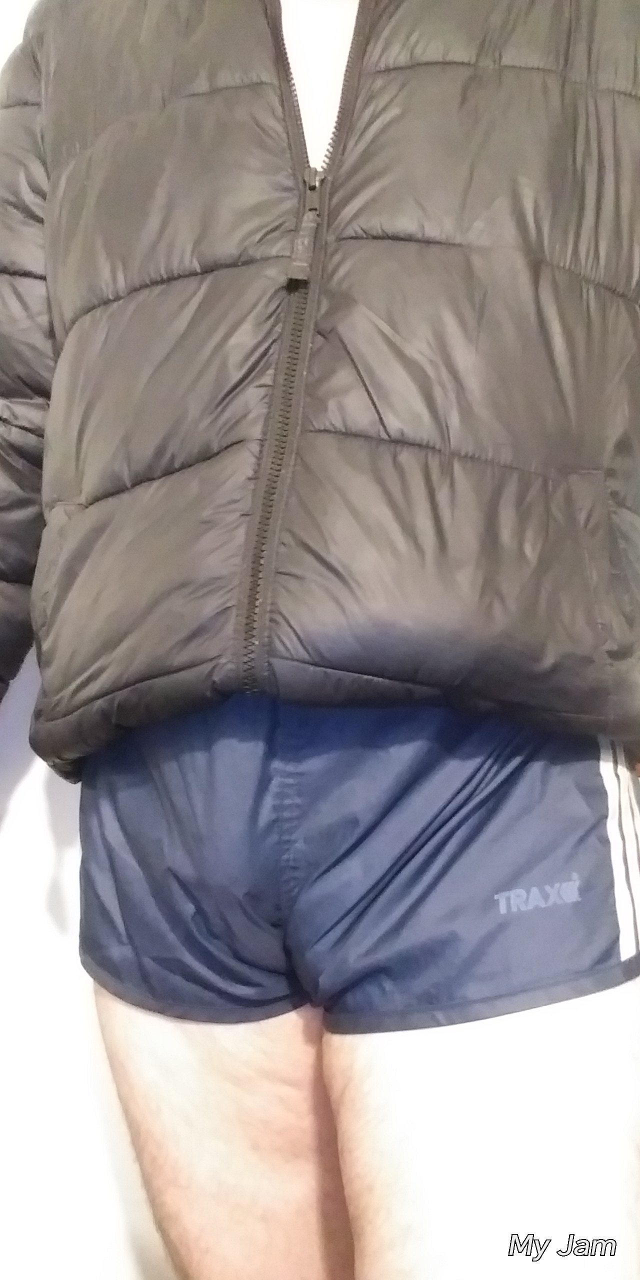 Nylon Puffer with Nylon Trac Sprinters