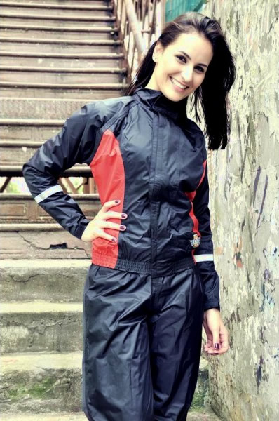Nylon rain suit | Shiny Sports