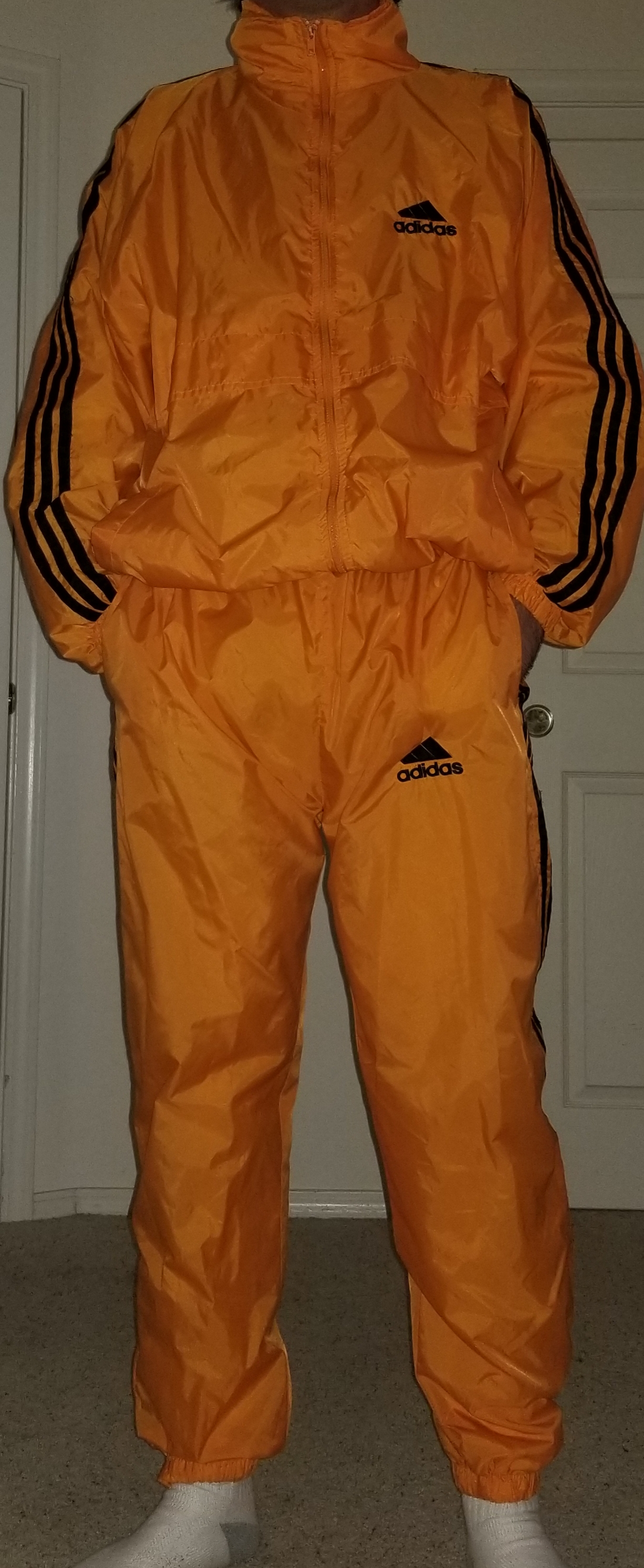 Orange adidas