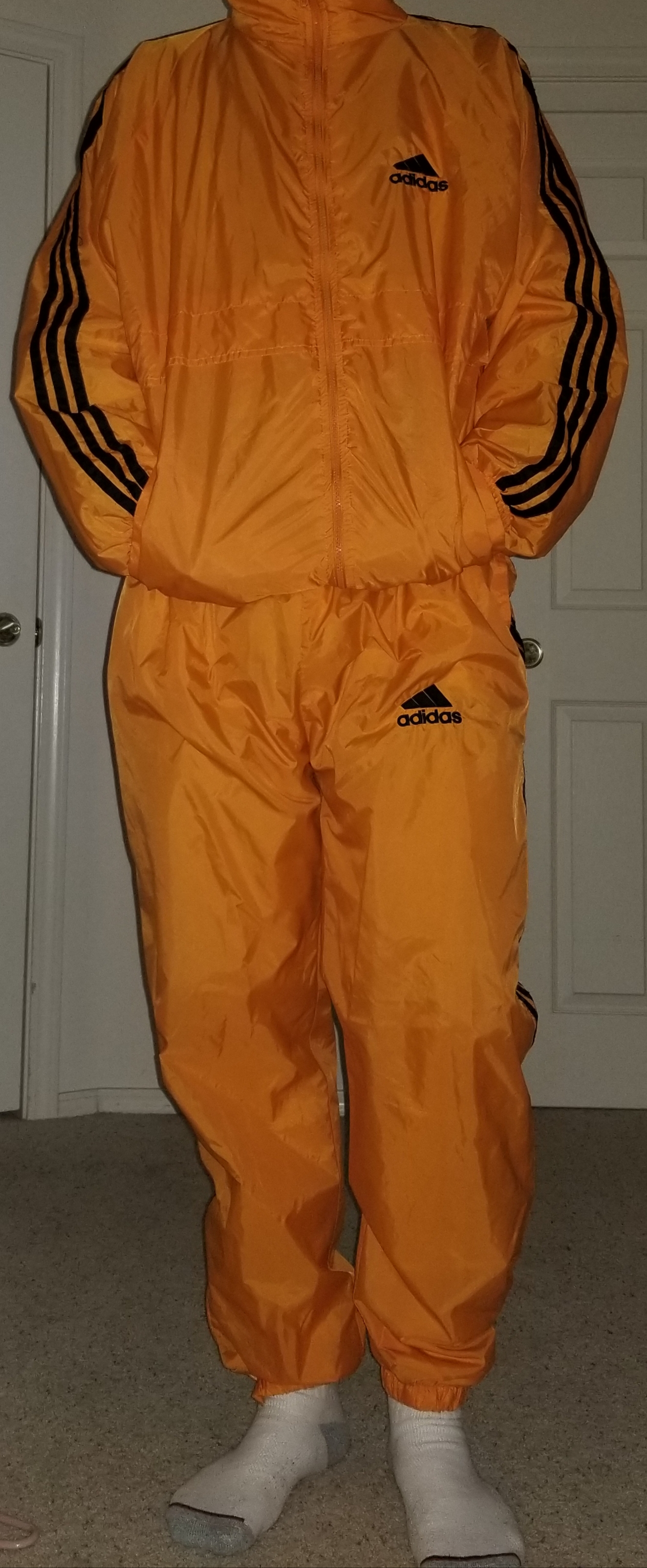 Orange adidas