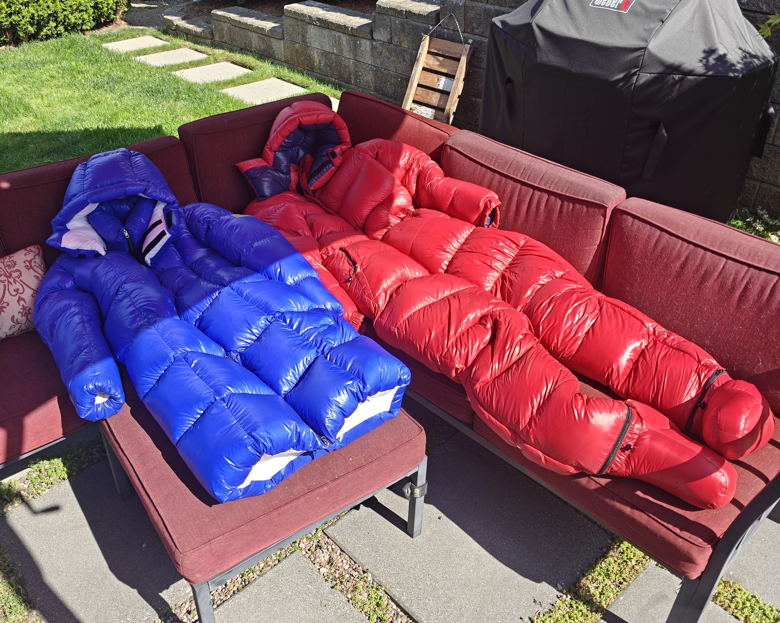 parkasite suit and jacket