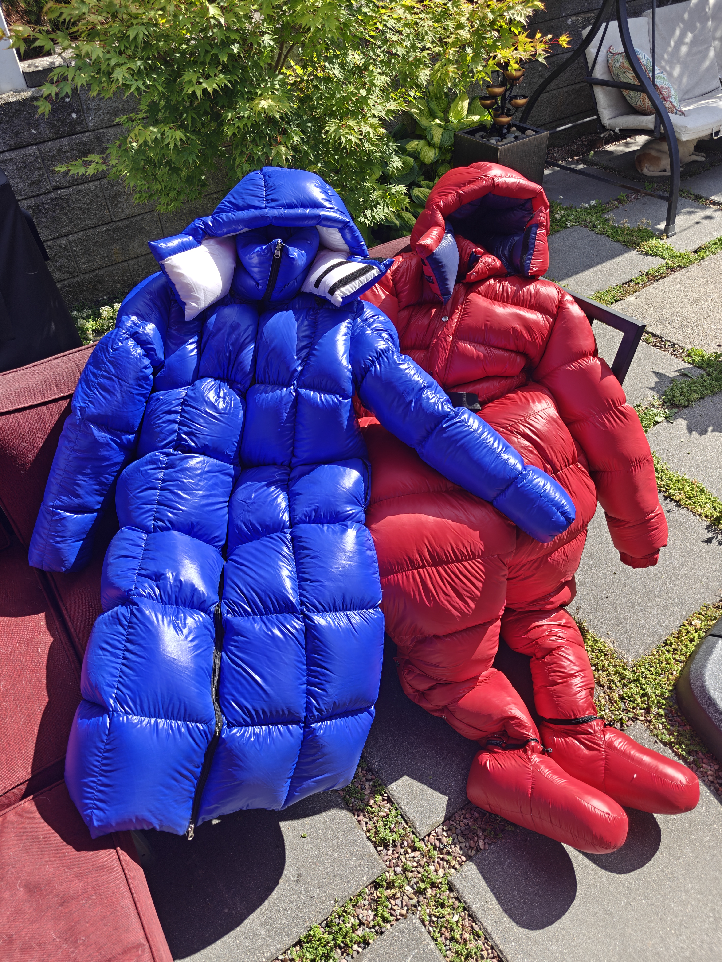 parkasite suit and jacket