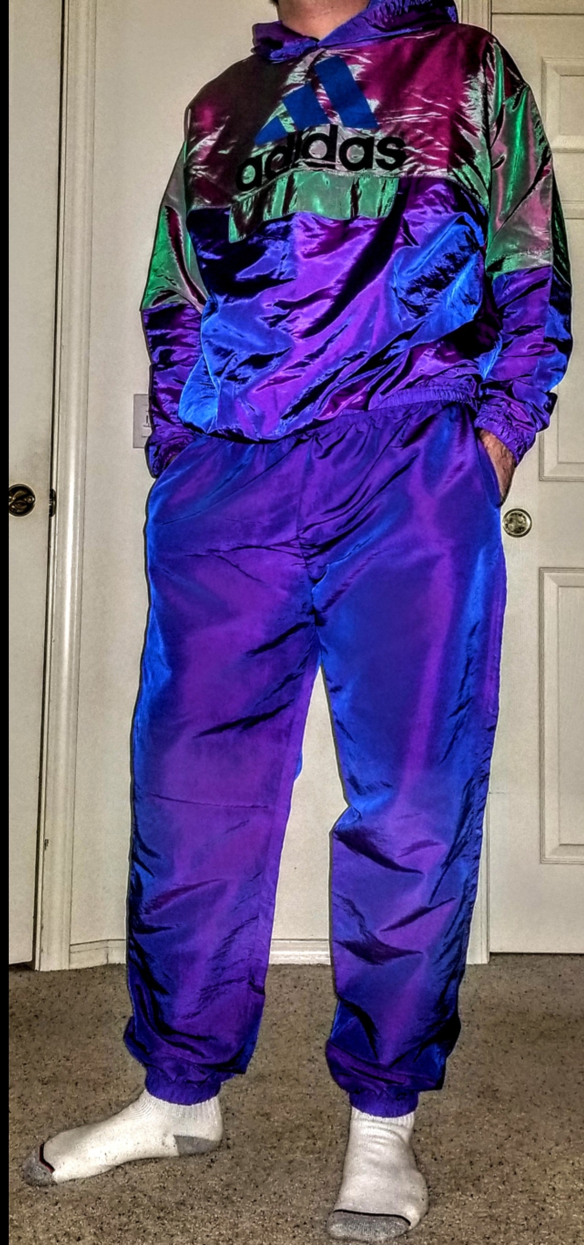 Rare iridescent adidas