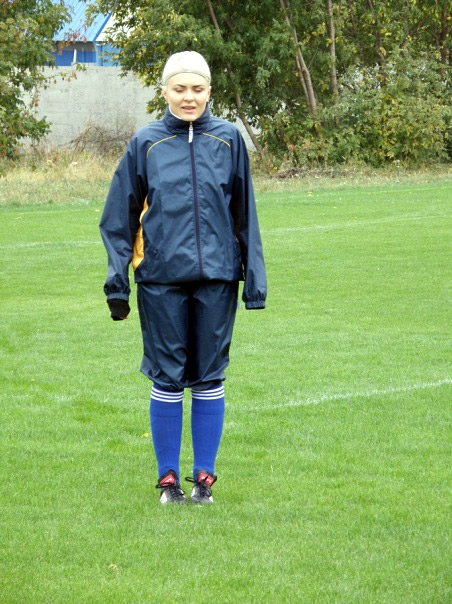 Russian soccer players