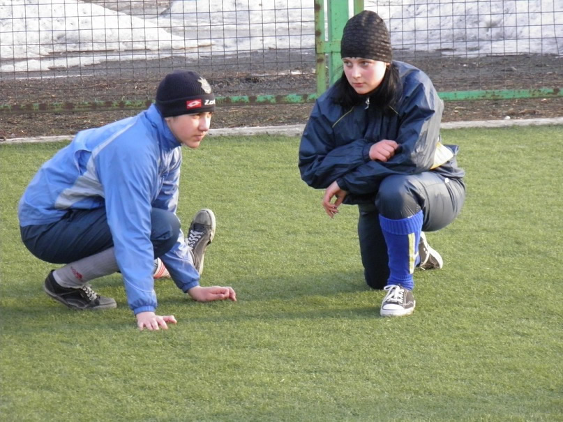Russian soccer players
