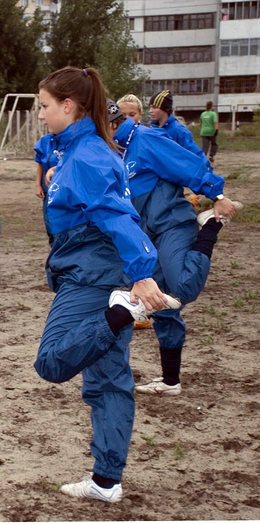 Russian soccer players
