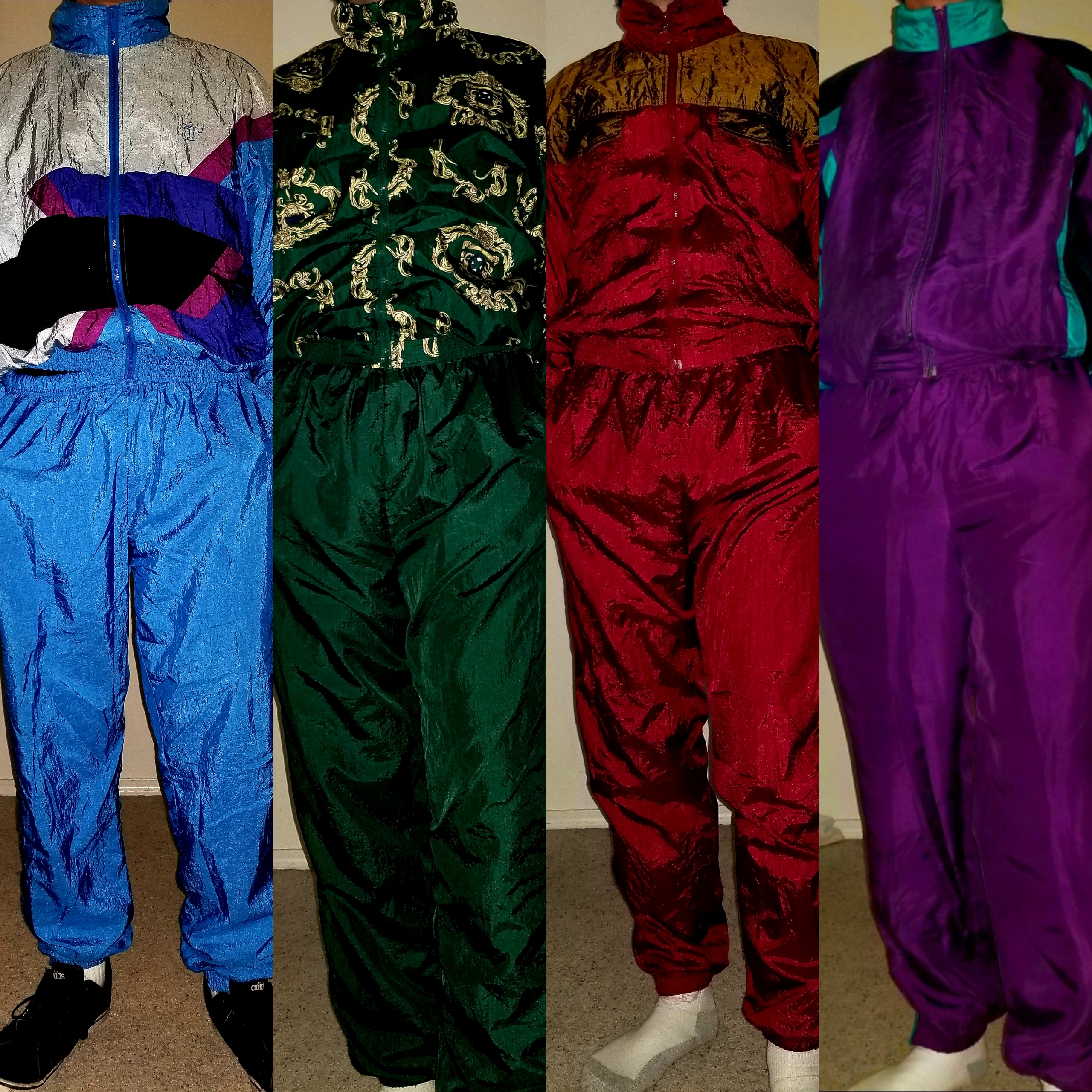 Shellsuits & silk tracksuit  ;)