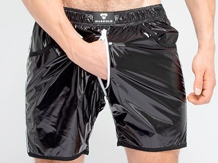 Skulla. Thin Nylon Soccer Shorts
