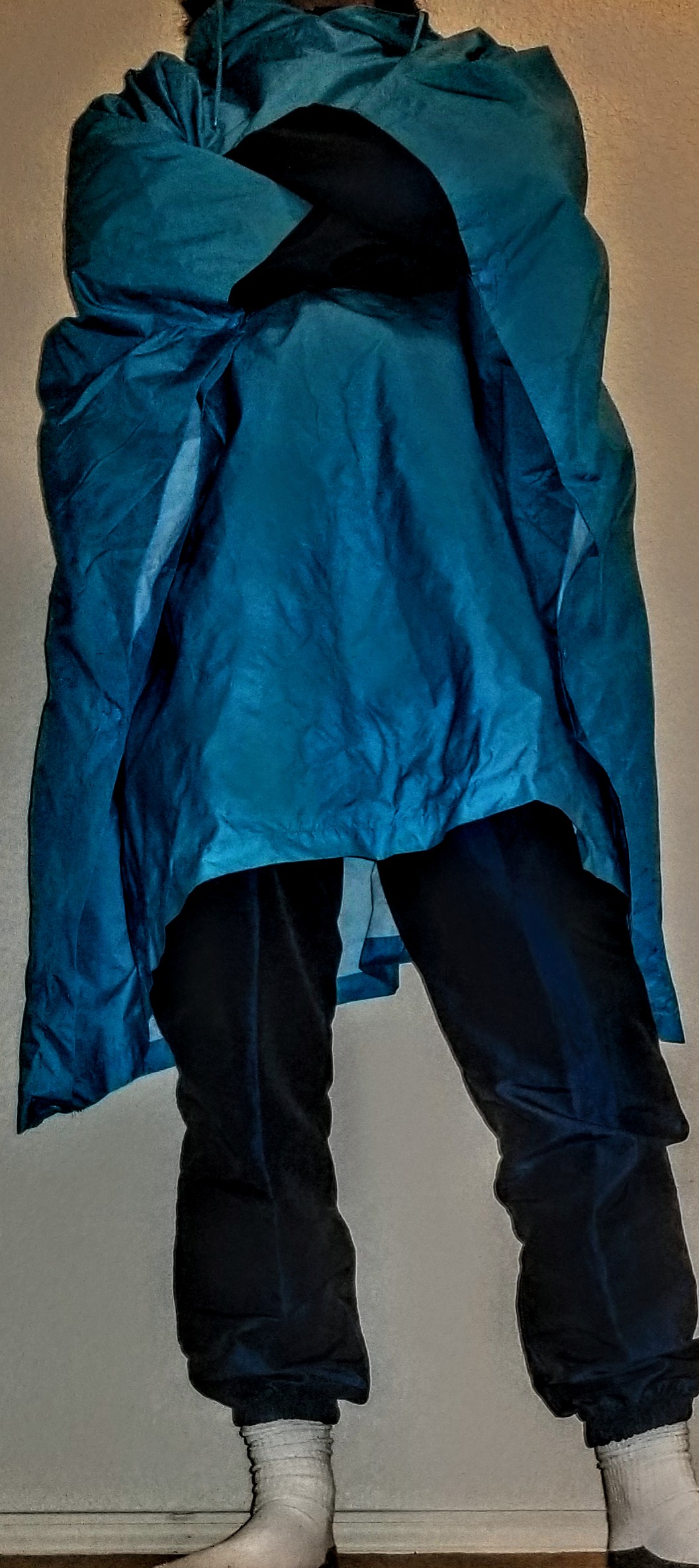 Surf style on a rainy day