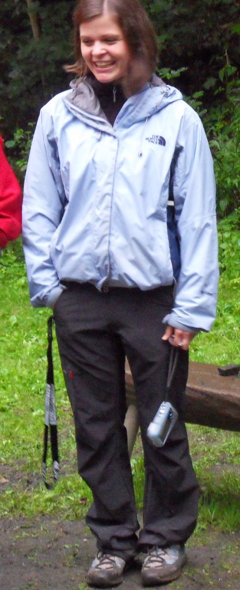 Sweet Sina from Kassel in North Face Jacket