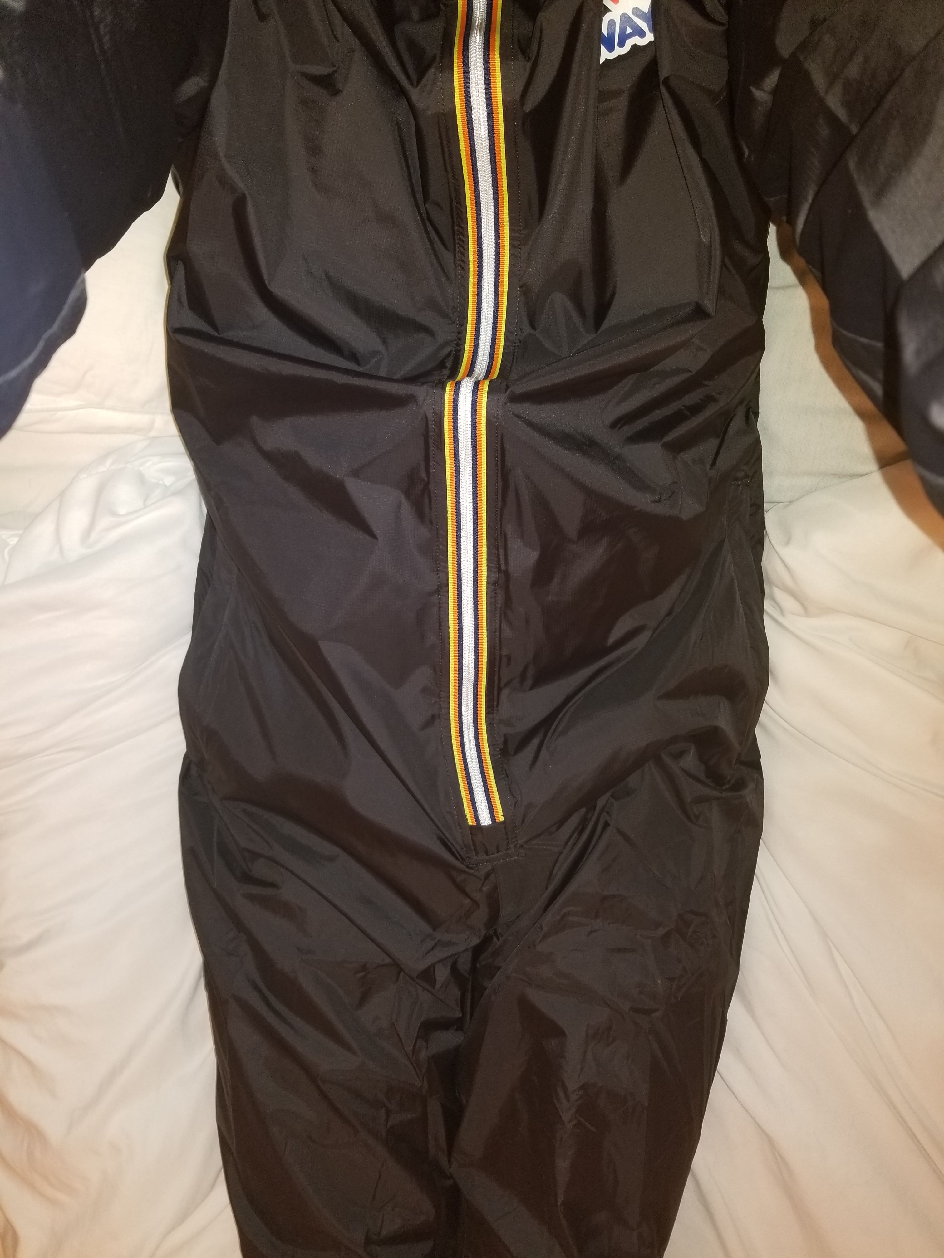 Swishy k-way jumpsuit ;)