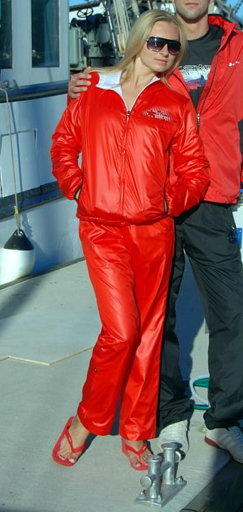 Tracksuit at the waterfront