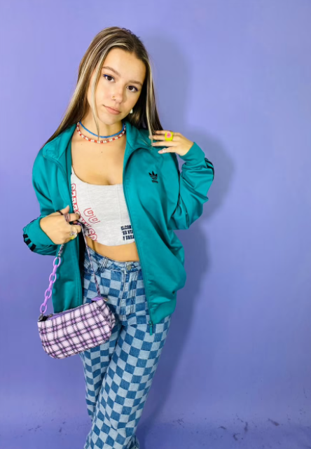 turquoise adidas firebird