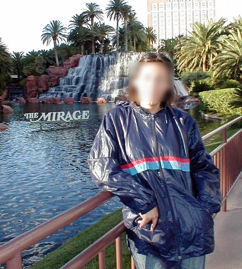 Vintage Adidas rainjacket