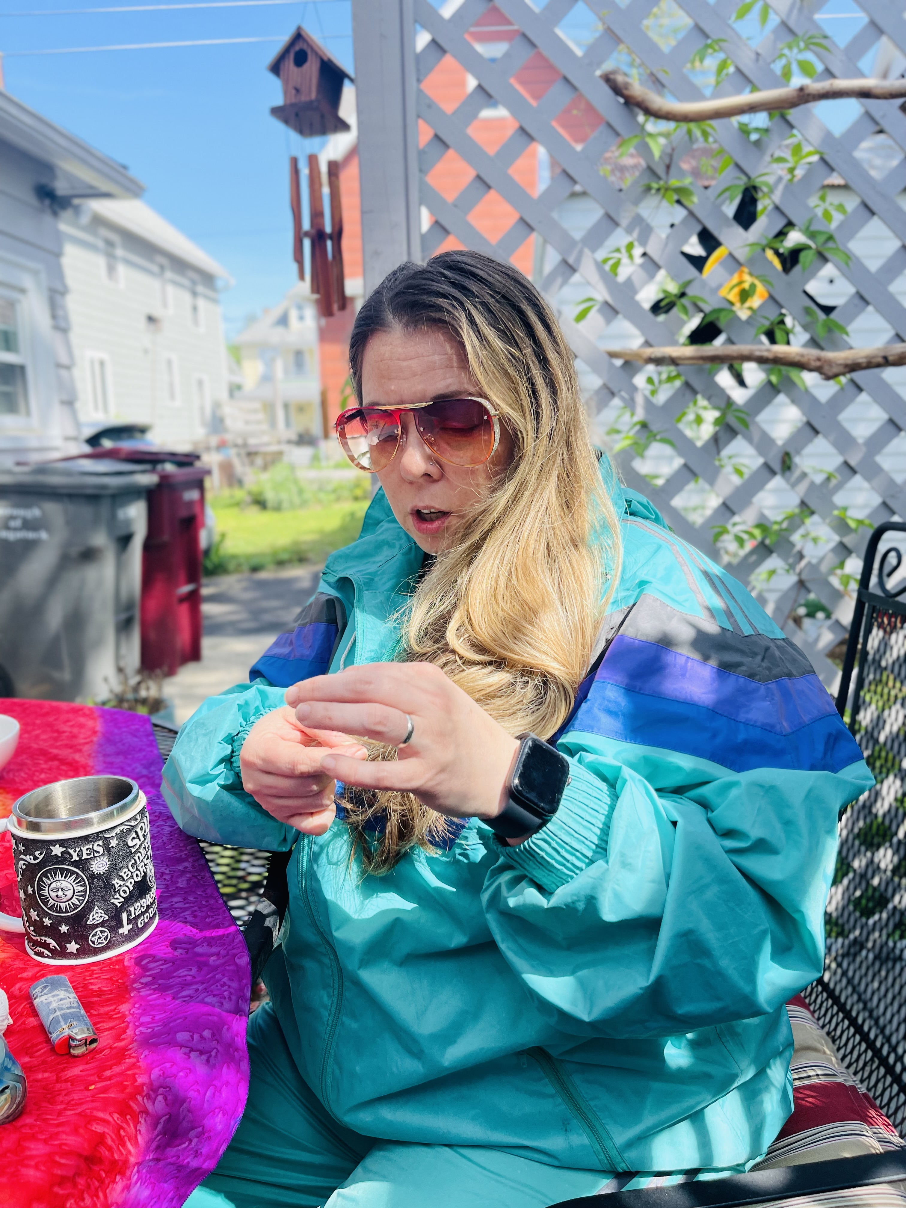 Vintage adidas rainsuit