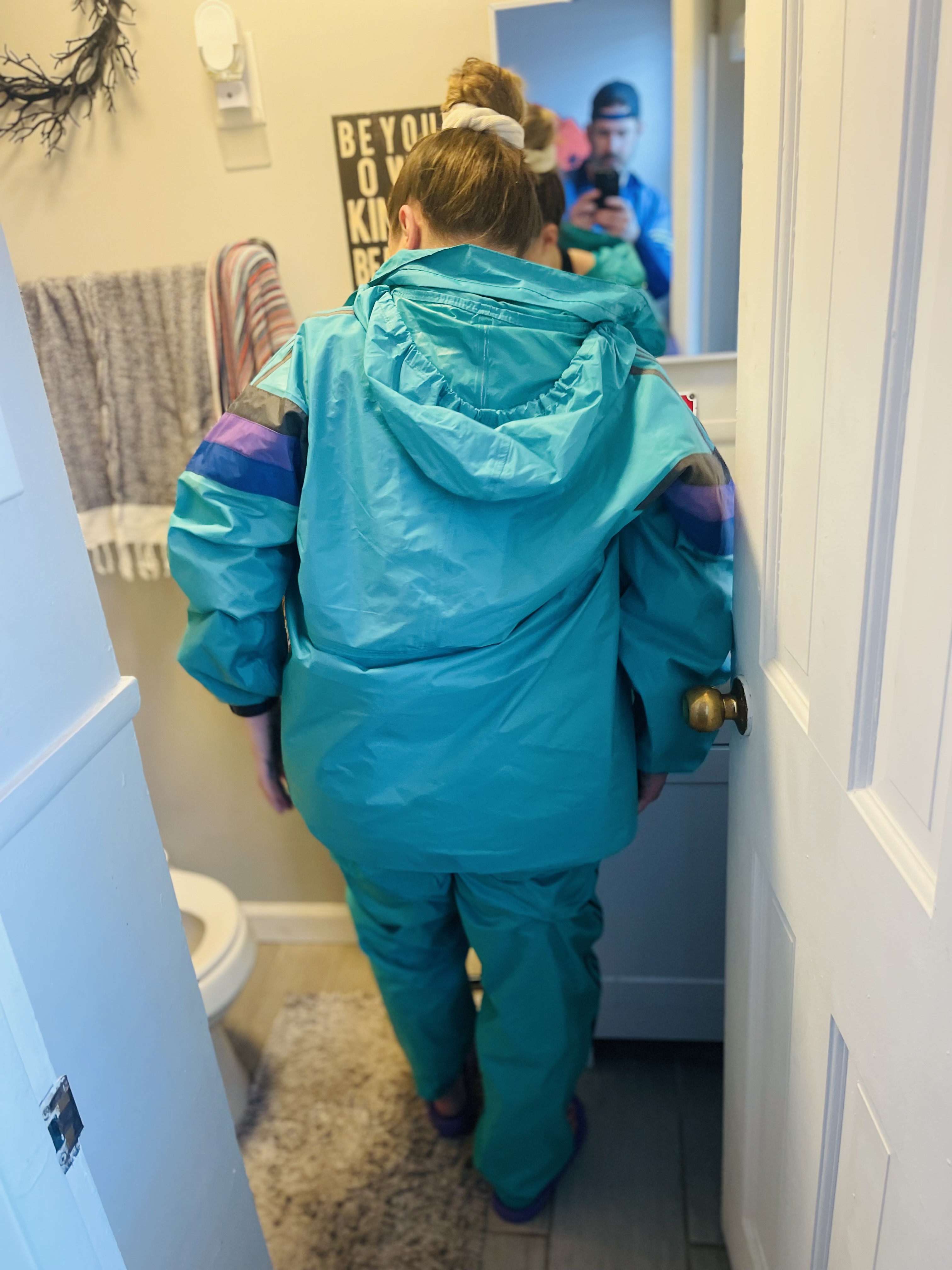 Vintage adidas rainsuit