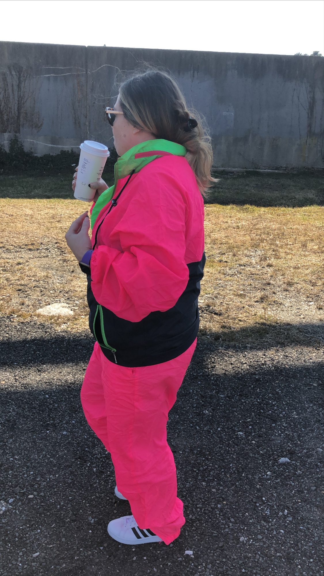 Vintage k-way windsuit