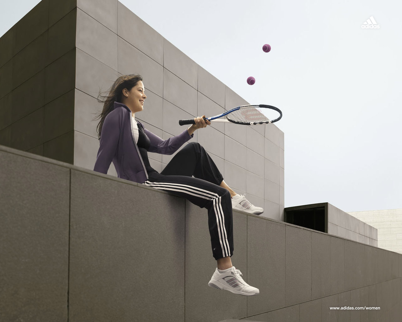 wallpaper adidas Ana ivanovic 2
