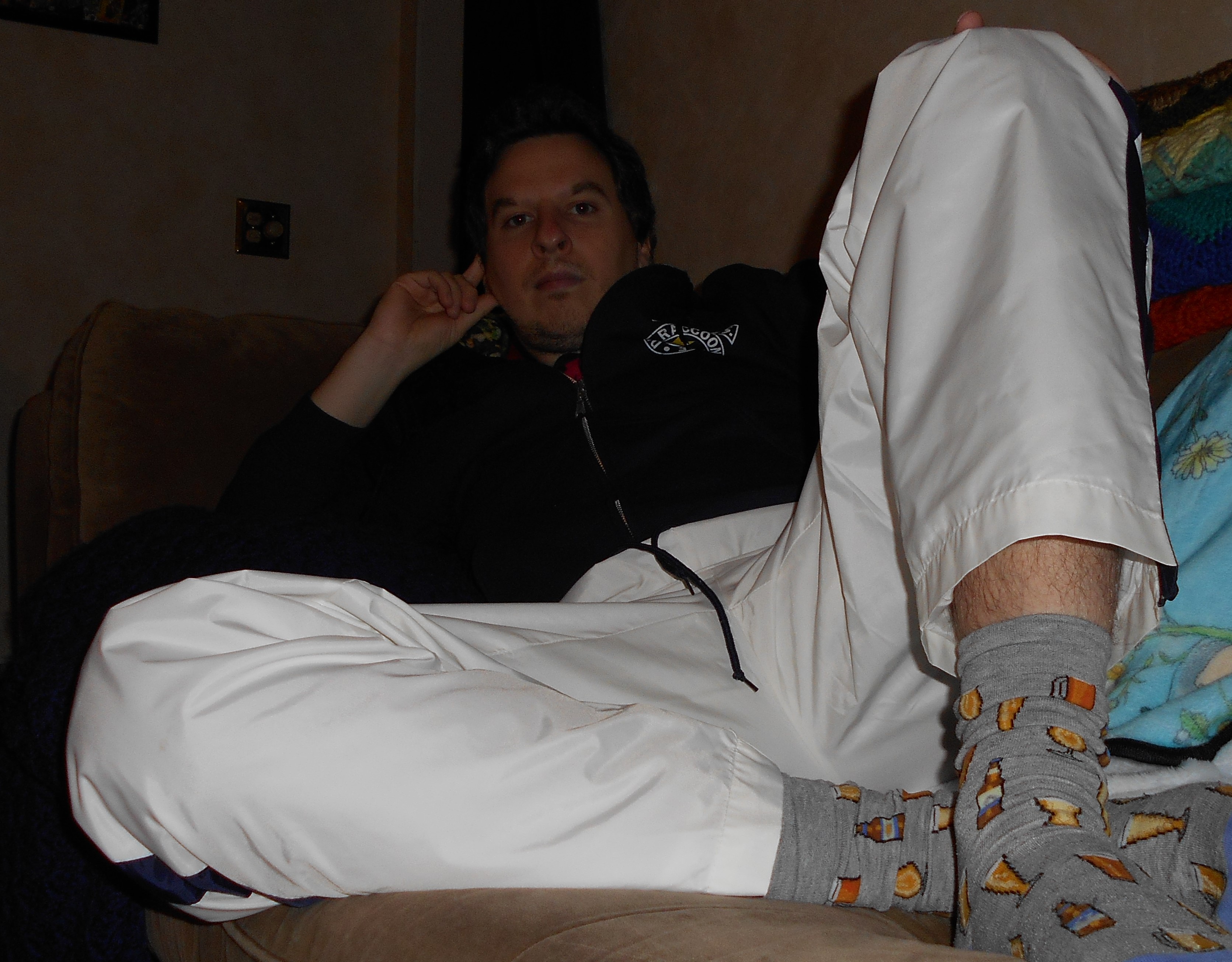 Wilson White Nylon Pants 2