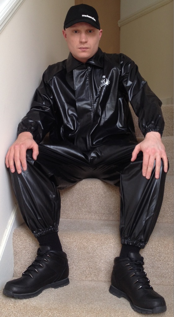 "Windy" Black Sauna Suit
